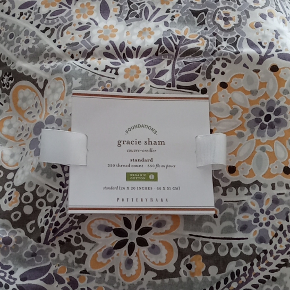 NEW Gracie Sham- Pottery Barn